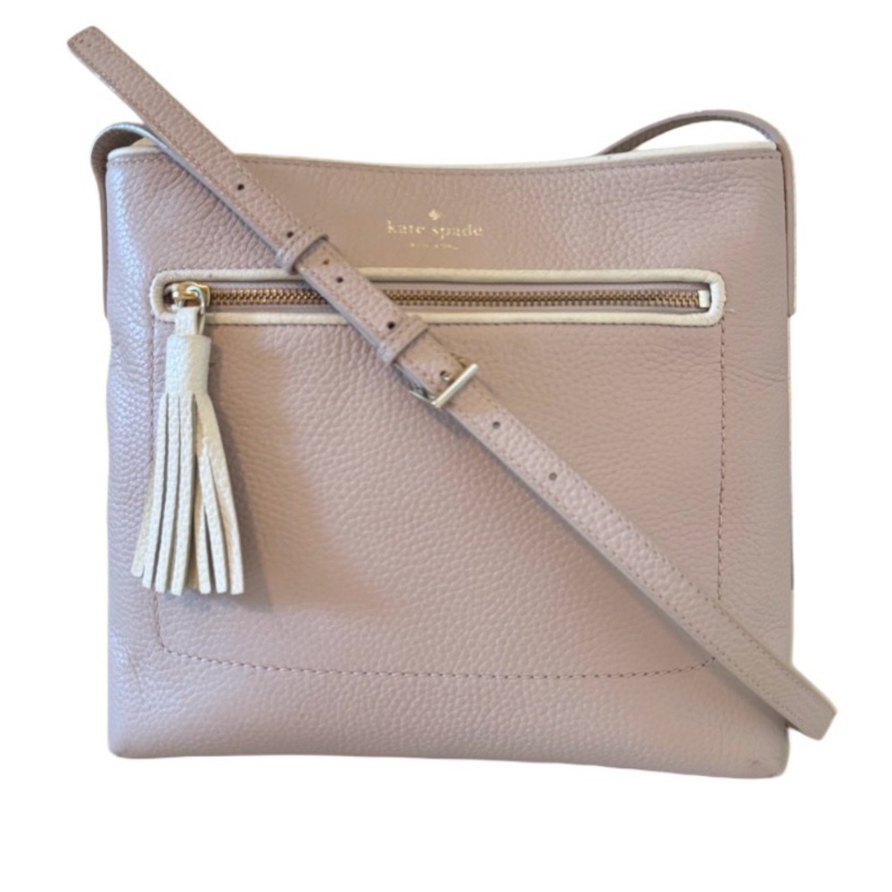 Kate Spade Chester Street Dessi Dusty Pink Leather Crossbody Bag
